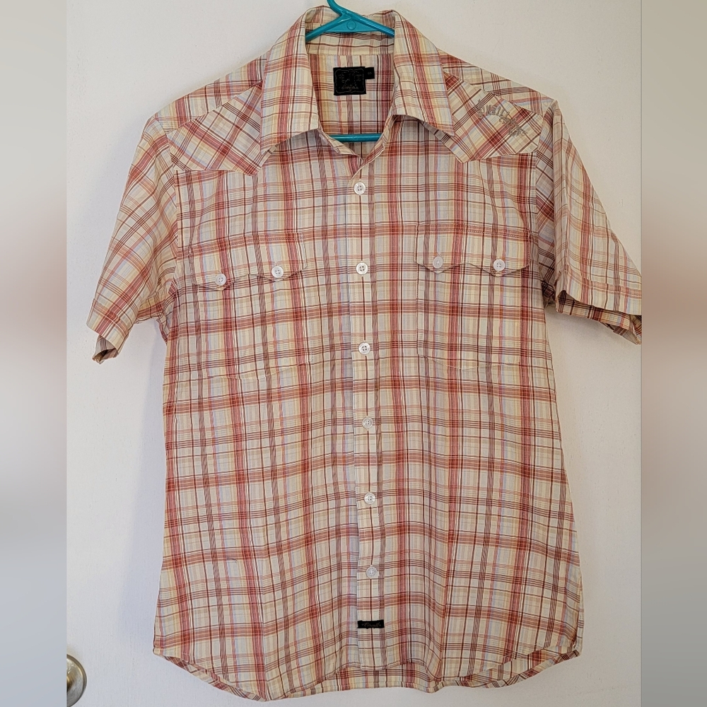 Men's O'Neill Short Sleeve Button Down Shirt Size Small